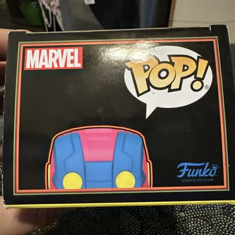 Funko Pop! Iron Man (Mark 5) #1407 Black Light Marvel Infinity Saga - Target NEW